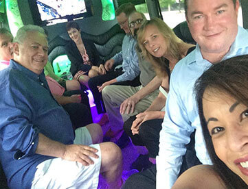 Executive party bus customers 3